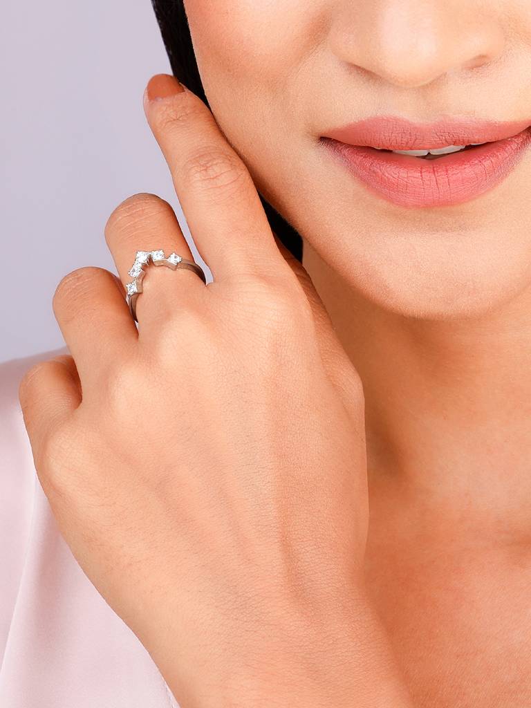 Giva 925 Sterling Silver Arch Ring