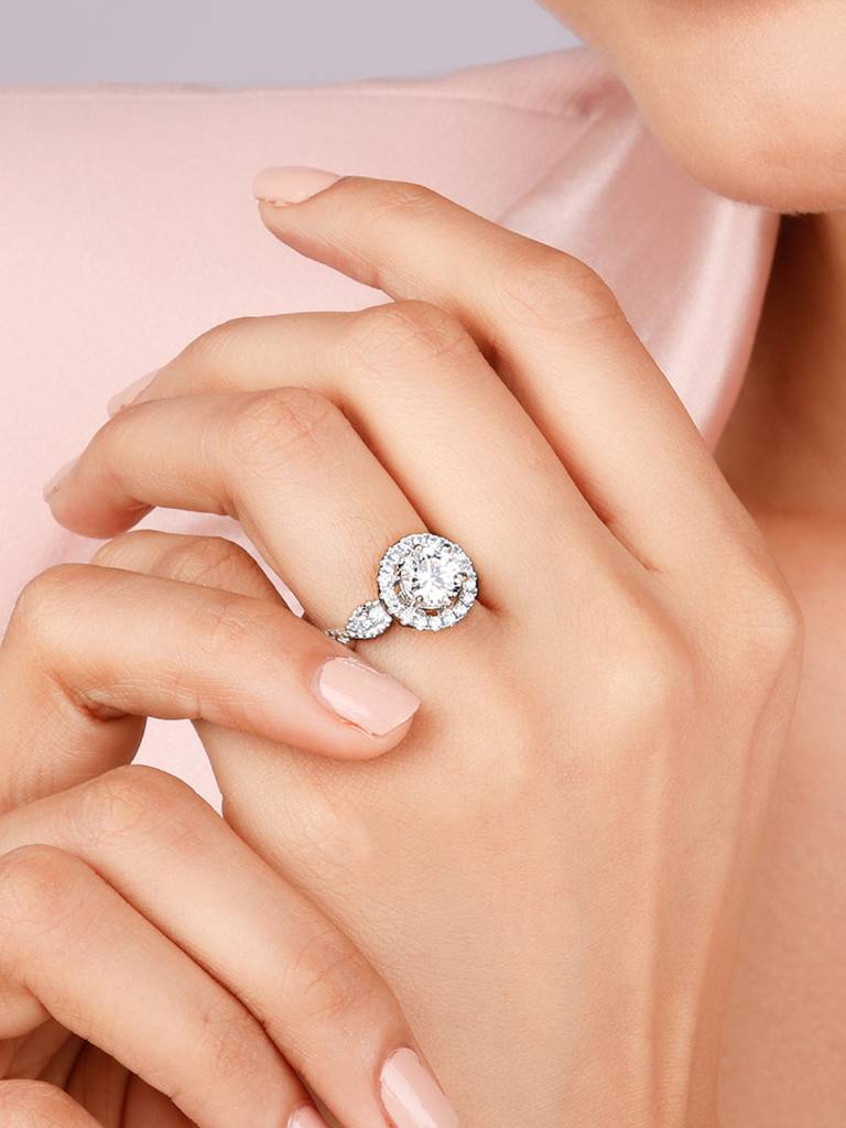 Giva 925 Sterling Silver Zirconia Jubilee Ring
