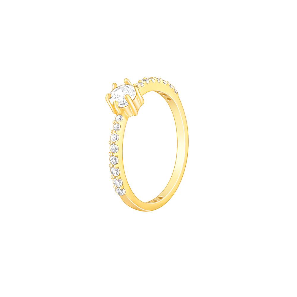 Giva 925 Sterling Silver Golden Fae Ring,Fixed Size,Indian - 12 : R01331