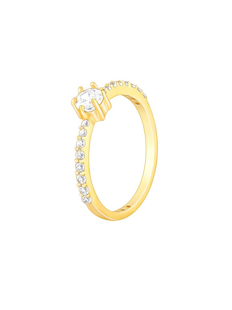Giva 925 Sterling Silver Golden Fae Ring,Fixed Size,Indian - 12 : R01331