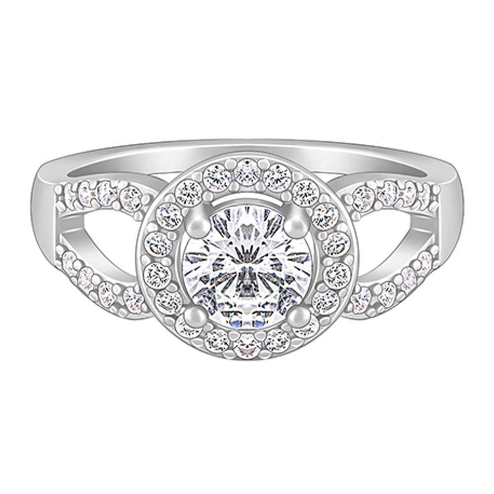 Giva 925 Sterling Silver Twilight Rays Ring,Fixed Size,Indian - 11 : R01419