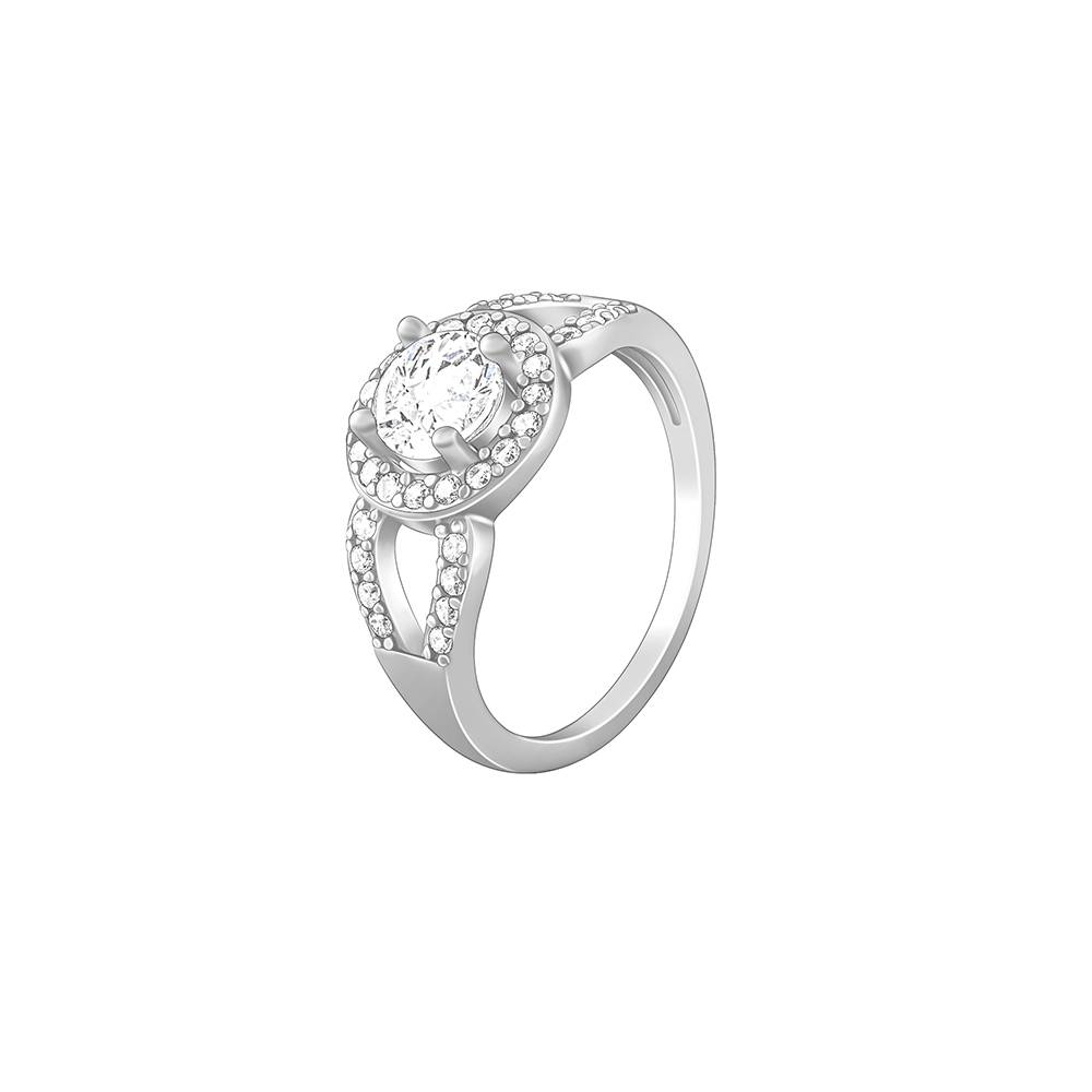 Giva 925 Sterling Silver Twilight Rays Ring,Fixed Size,Indian - 11 : R01419