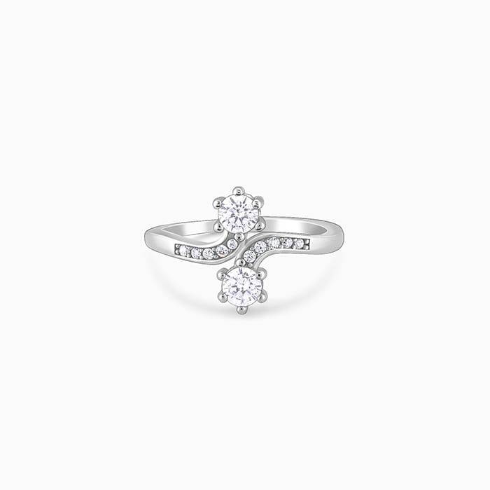 Giva 925 Sterling Silver Hollyhock Ring,Fixed Size,Indian - 11 | Gifts For Women And Girls : R01427