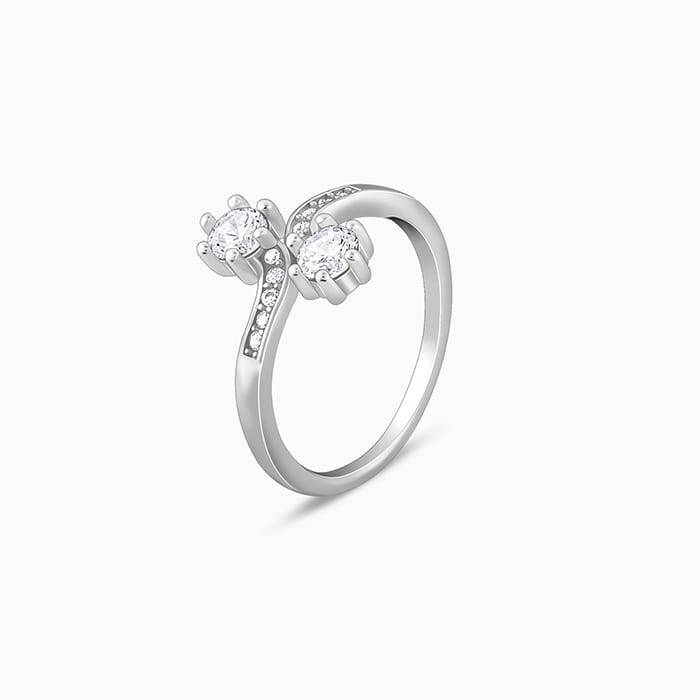 Giva 925 Sterling Silver Hollyhock Ring,Fixed Size,Indian - 11 | Gifts For Women And Girls : R01427