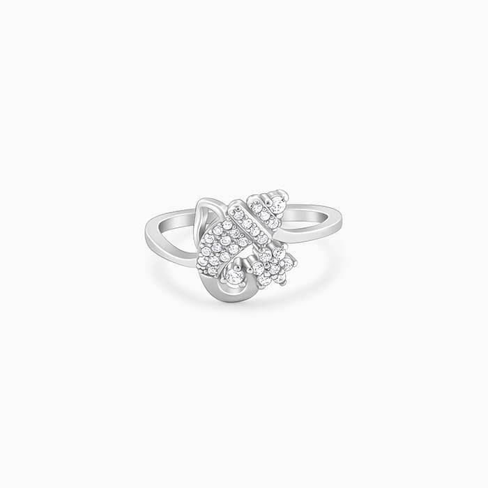 Giva 925 Sterling Silver Ganesh Ring,Fixed Size,Indian - 11 | Gifts For Women And Girls |  : R01429