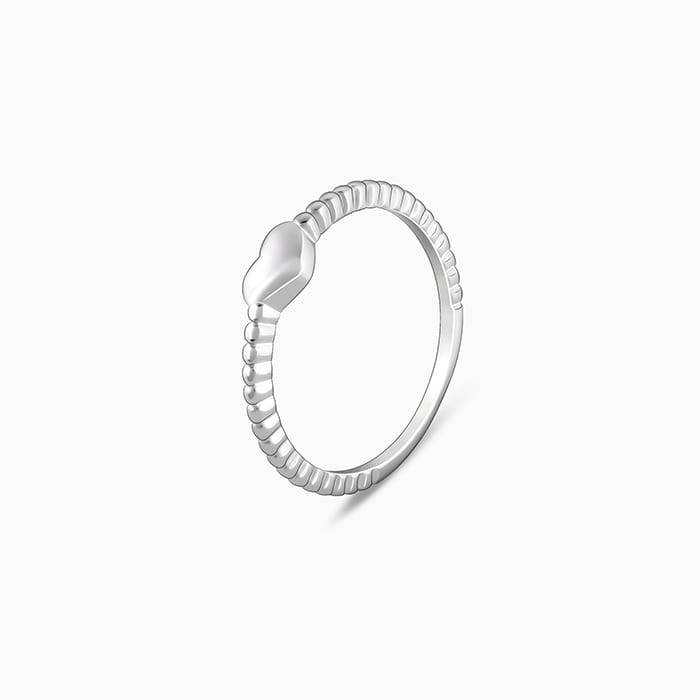Giva 925 Sterling Little Heart Ring,Fixed Size,Indian - 11| Gifts For Women And Girls | Wi : R01459