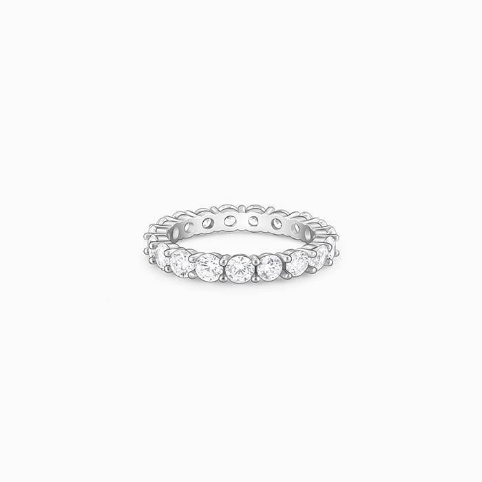 Giva 925 Sterling Silver Rounded Ray Ring,Fixed Size, Indian - 12|Gift For Valentine | Gif : R01471