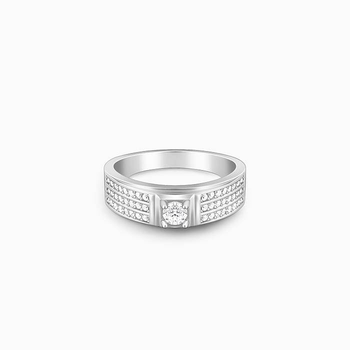 Giva 925 Sterling Silver Multistrand Ring For Him,Fixed Size,Indian - 21|Gifts For Men And : R01474