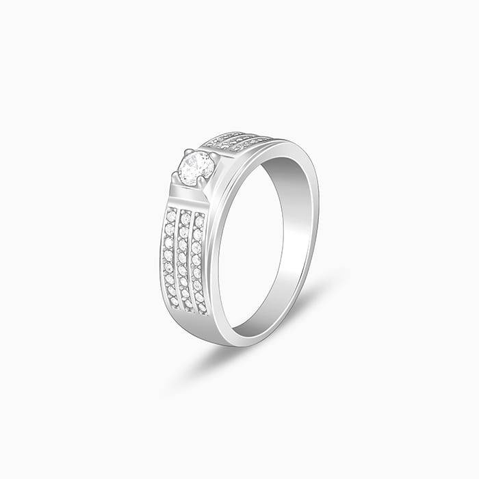 Giva 925 Sterling Silver Multistrand Ring For Him,Fixed Size,Indian - 21|Gifts For Men And : R01474
