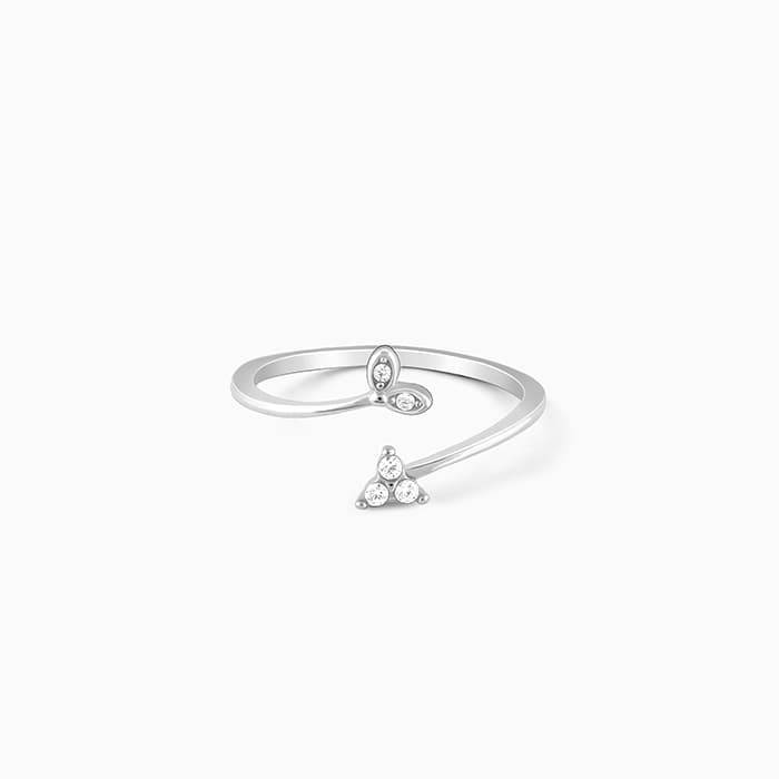 Giva 925 Sterling Silver Cion Ring, Adjustable | Gifts For Women And Girls | With Certific : R01485