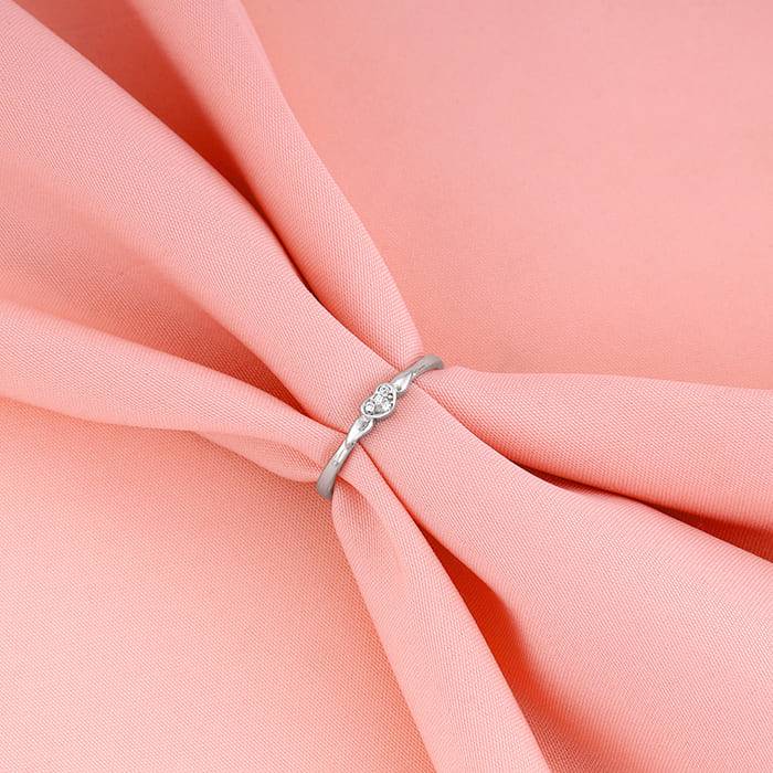 Giva 925 Sterling Winged Heart Ring,Adjustable| Gifts For Women And Girls | With Certifica : R01504