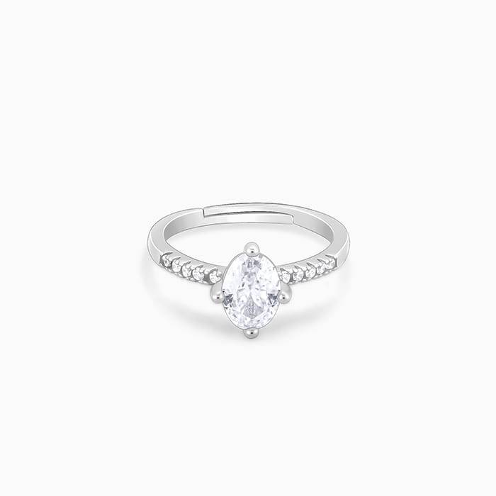 Giva 925 Sterling Silver Jubilo Ring|Gift For Valentine | Gift For Girlfriend| With Certif : R01505