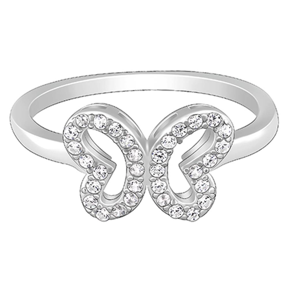 Giva 925 Silver Dashing Butterfly Ring Fixed Size Indian - 11 : R01542