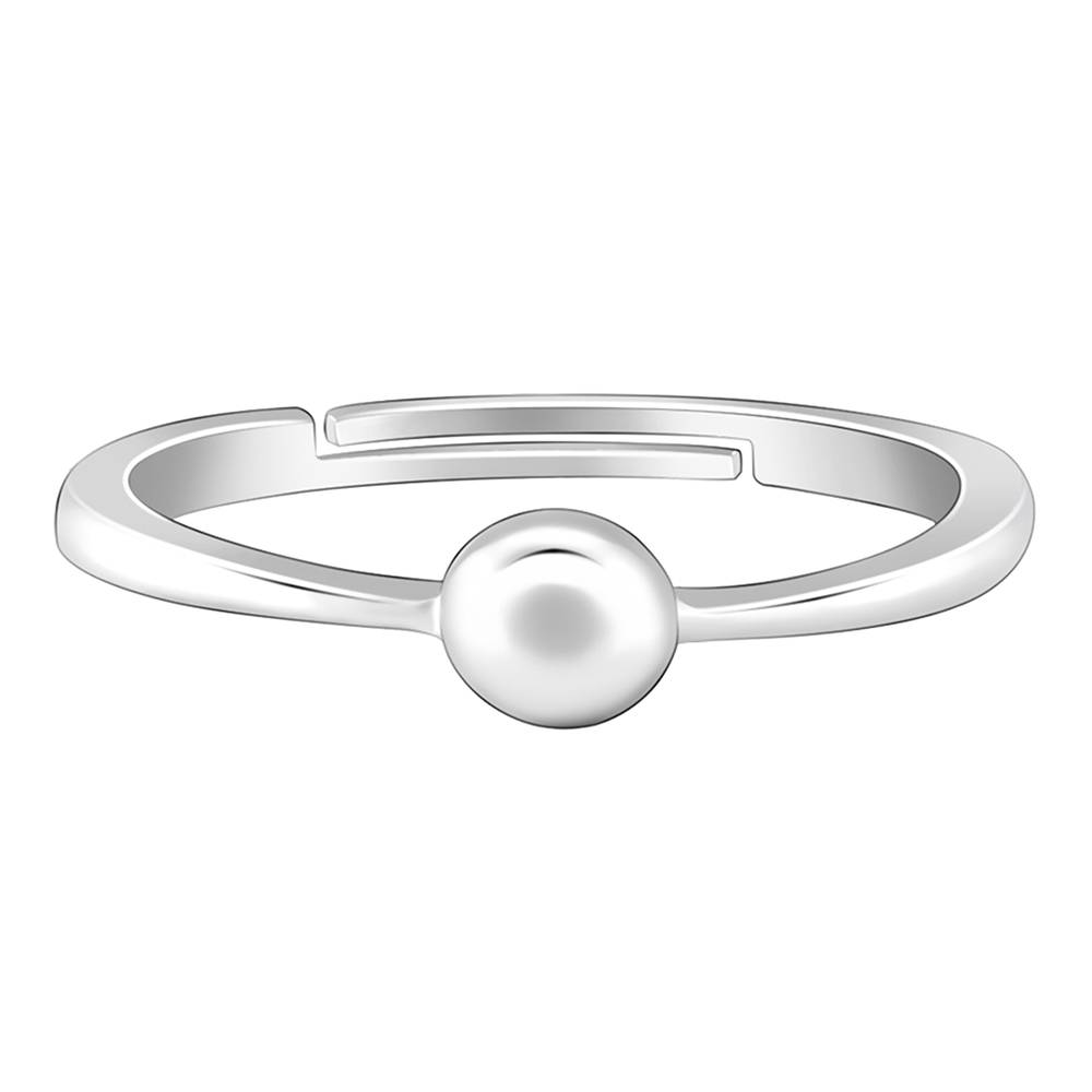 Giva 925 Sterling Silver Ballsy Ring,Adjustable : R01544