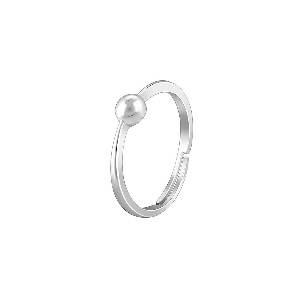 Giva 925 Sterling Silver Ballsy Ring,Adjustable : R01544