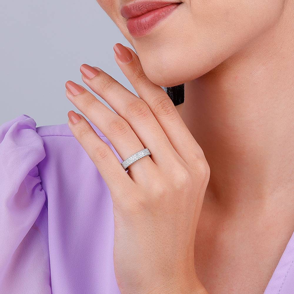 Giva 925 Sterling Silver Maia Ring,Fixed Size,Indian - 11 : R01550