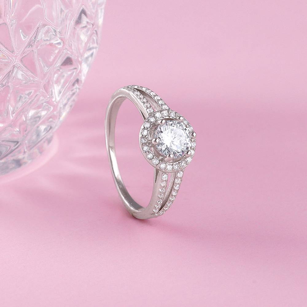 Giva 925 Sterling Silver Ersa Ring,Fixed Size, Indian - 12 : R01553