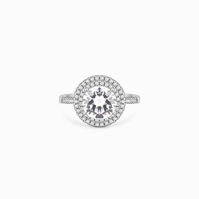 Giva 925 Sterling Silver Zia Ring,Fixed Size, Indian - 12 | Gifts For Women And Girls | Wi : R01558