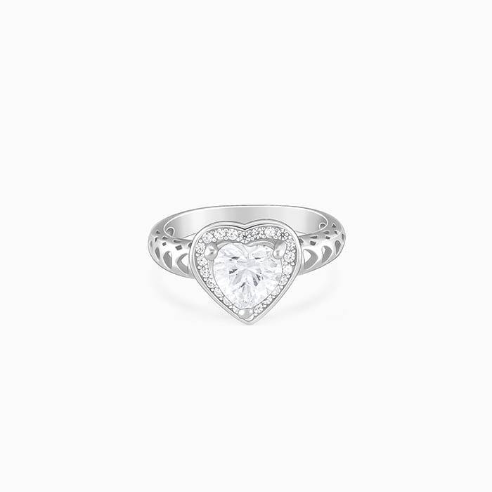 Giva 925 Sterling Fall In Love Ringfixed Size,Indian - 11 | Gifts For Women And Girls | Wi : R01559
