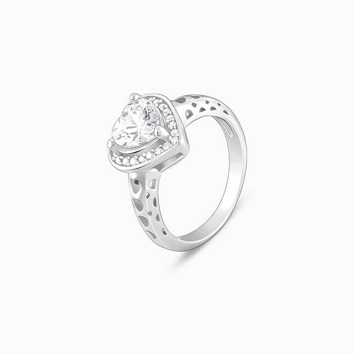 Giva 925 Sterling Fall In Love Ringfixed Size,Indian - 11 | Gifts For Women And Girls | Wi : R01559
