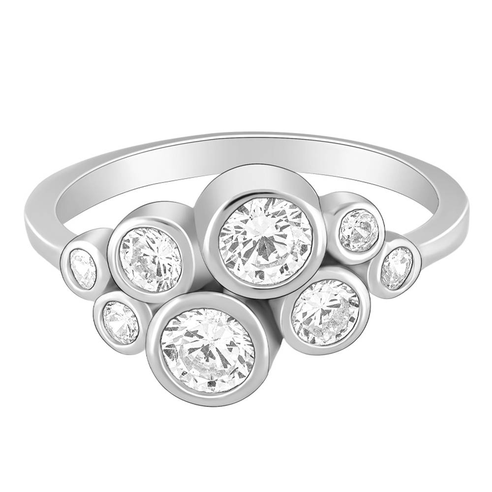 Giva 925 Sterling Silver Carina Ring,Fixed Size,Indian - 11 : R01571