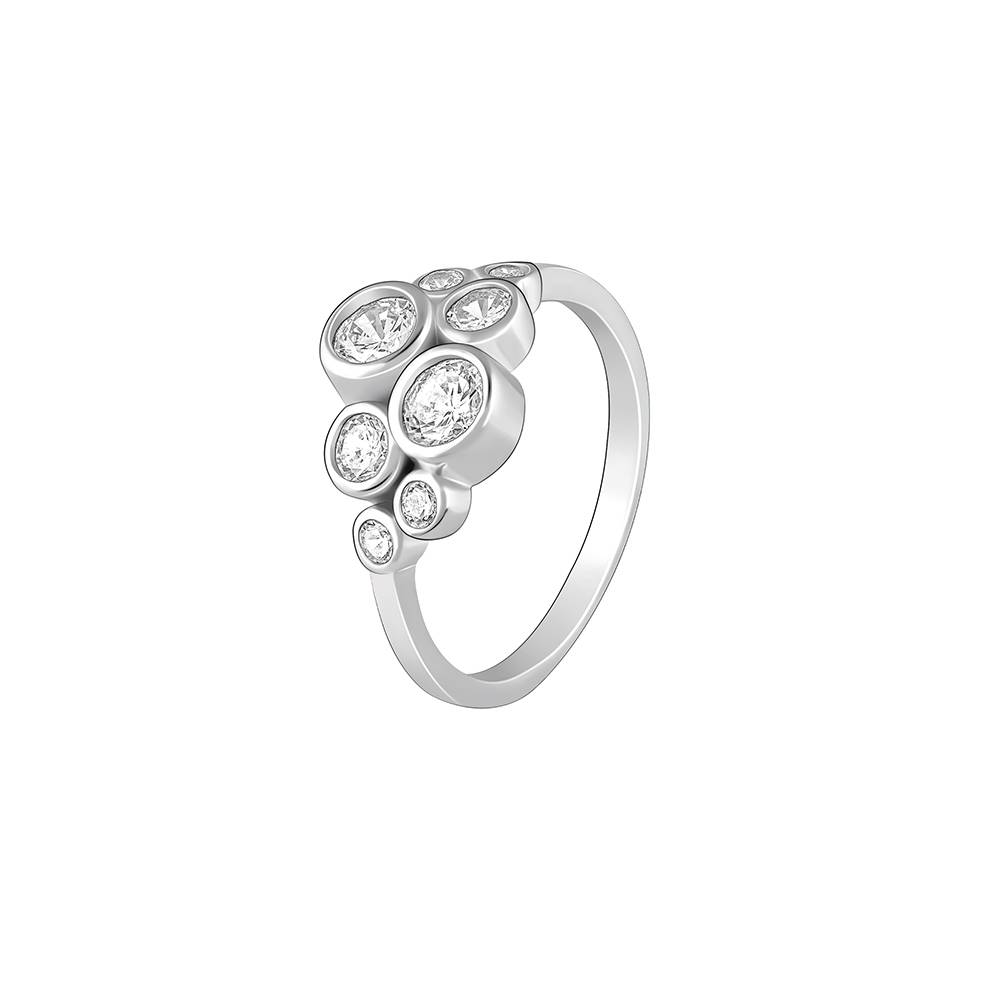 Giva 925 Sterling Silver Carina Ring,Fixed Size,Indian - 11 : R01571