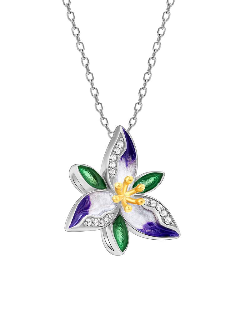 Giva 925 Sterling Silver Bhumi Silver Convertible Trillium Ring