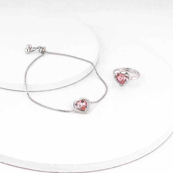 Giva 925 Sterling Silver Valentine Set| Gifts For Women And Girls | With Certificate Of Au : R01607BR0920