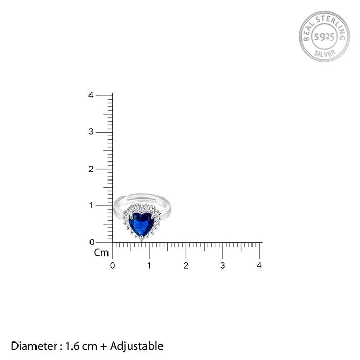 Giva 925 Sterling Silver Heart Of The Ocean Set| Gifts For Women And Girls | With Certific : R01611BR0923