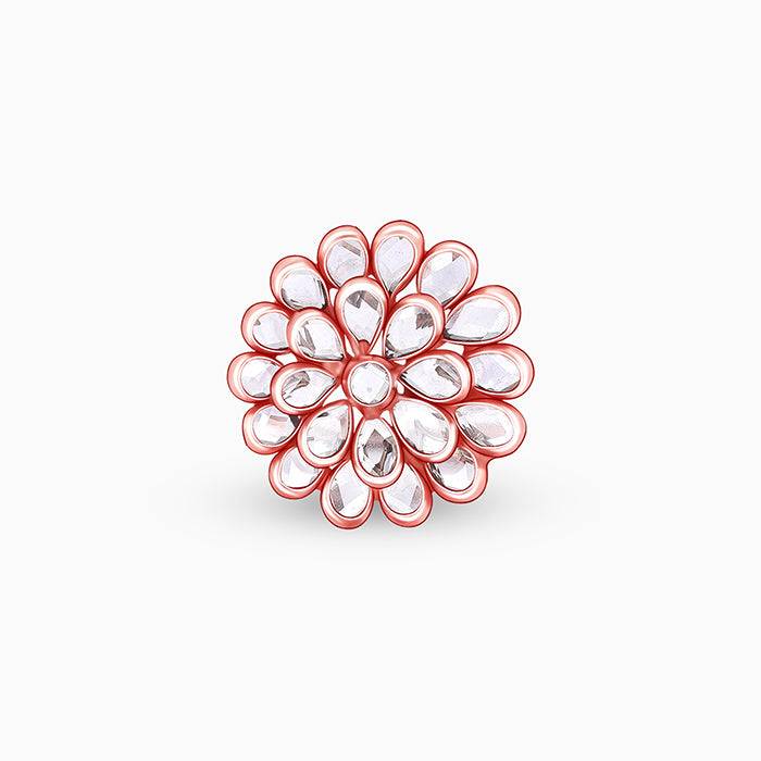 925 Silver Banno Ring, Adjustable For Women : R01616