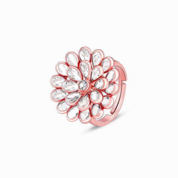 925 Silver Banno Ring, Adjustable For Women : R01616