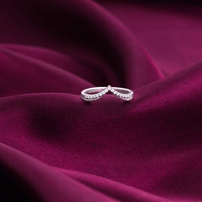 Giva 925 Sterling Silver Insignia Vanki Ring,Fixed Size, Indian - 12, Us - 6 | Gifts For W : R01621