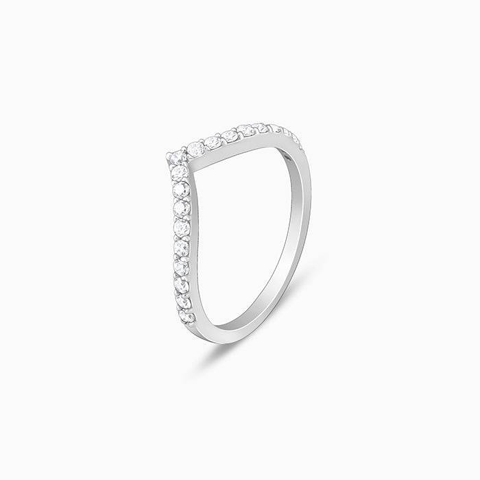 Giva 925 Sterling Silver Solid Shine Vanki Ring, Fixed Size, Indian - 12, Us - 6| Gifts Fo : R01629