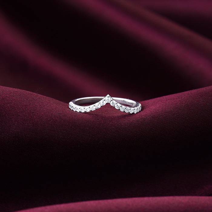 Giva 925 Sterling Silver Solid Shine Vanki Ring, Fixed Size, Indian - 12, Us - 6| Gifts Fo : R01629