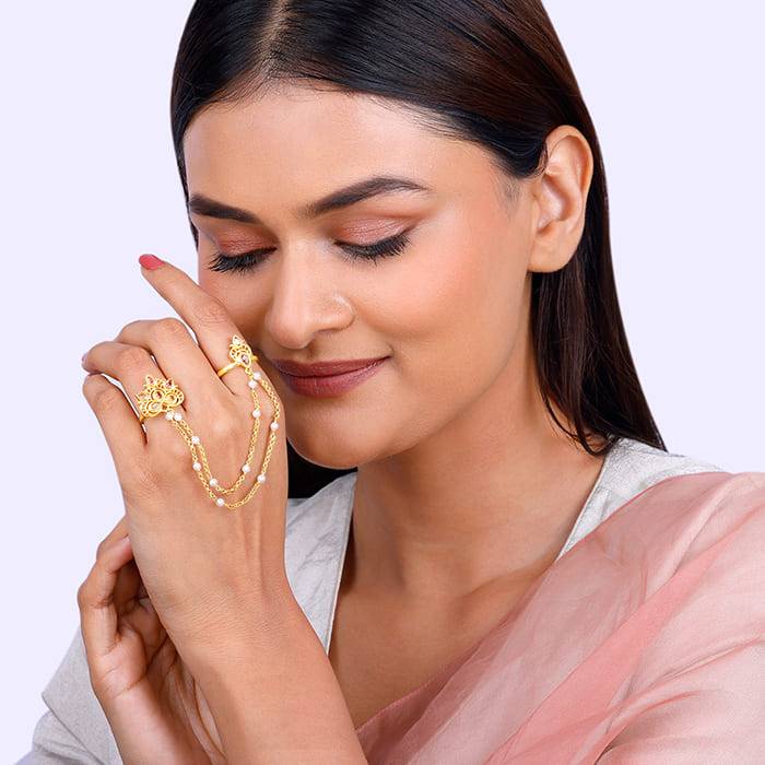 925 Silver Say Shava Shava Rings, Adjustable For Women : R01635