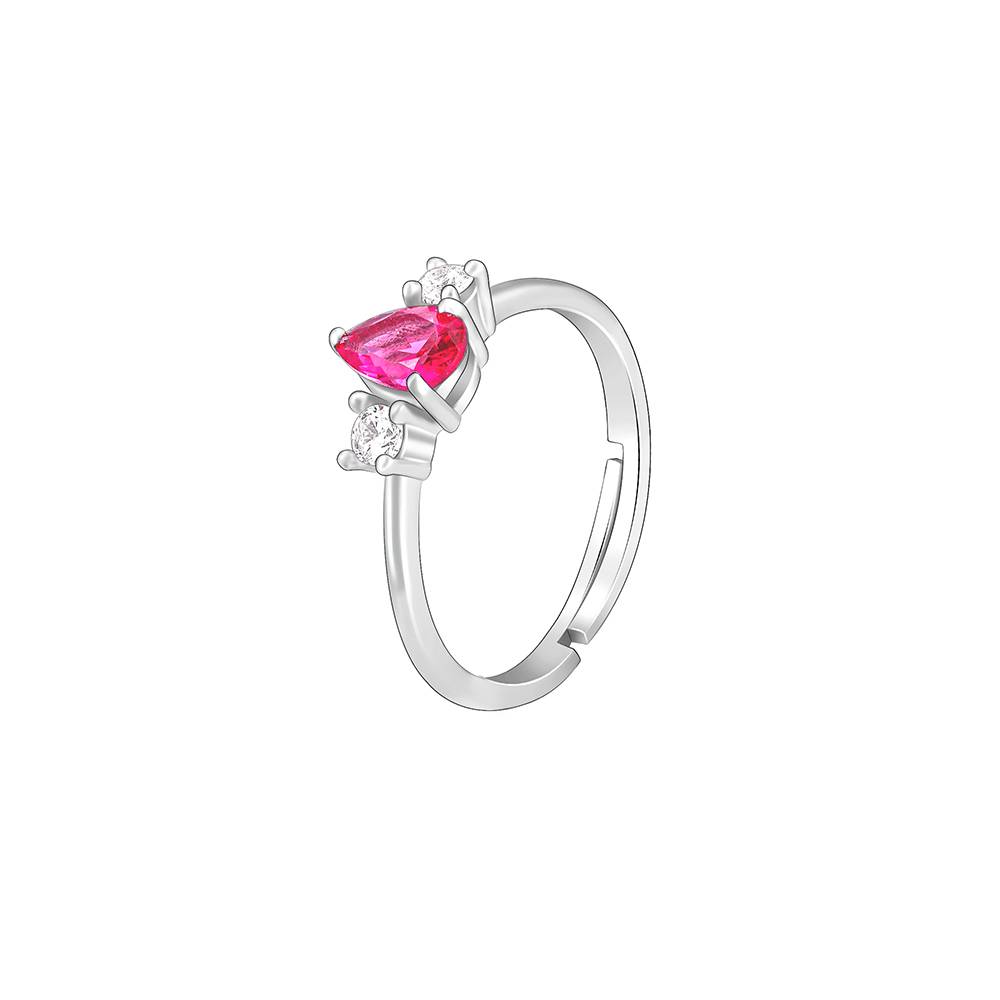 Giva 925 Sterling Silver Sweet Love Ring,Adjustable|Gift For Valentine | Gift For Girlfriend : R01639