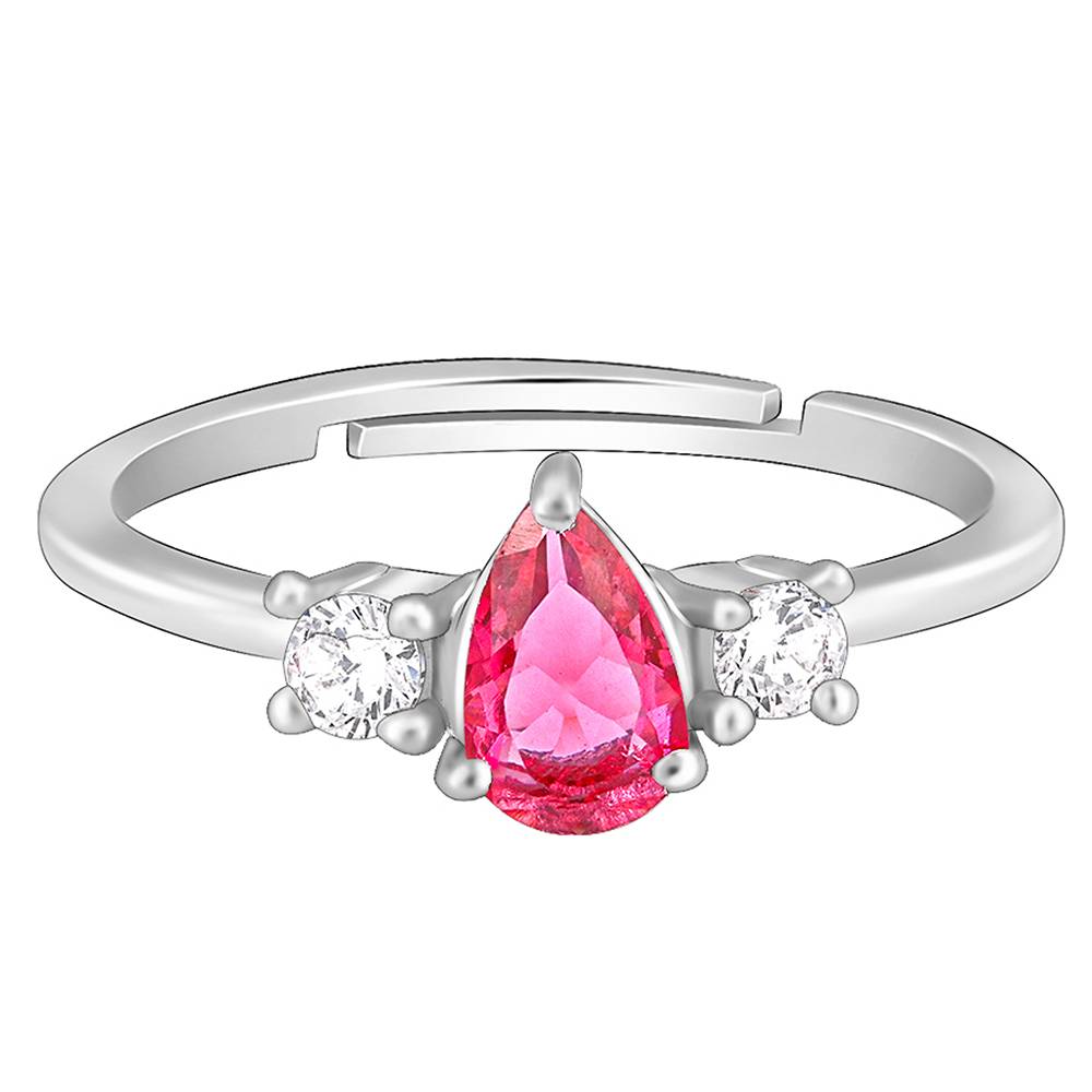 Giva 925 Sterling Silver Sweet Love Ring,Adjustable|Gift For Valentine | Gift For Girlfriend : R01639