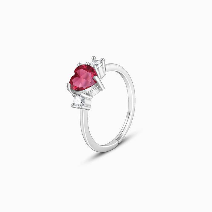 Giva 925 Sterling Silver Stay With Me Ring,Adjustable|Gift For Valentine | Gift For Girlfr : R01640