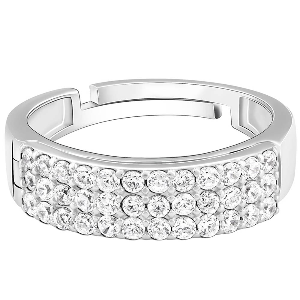 Giva 925 Sterling Silver Custom Te Amo Ring,Adjustable|Gift For Valentine|Gift For Girlfriend|With Certificate : R01674