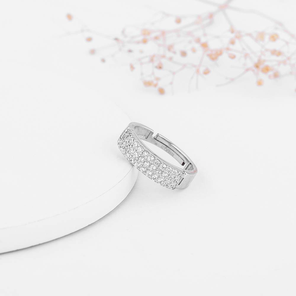 Giva 925 Sterling Silver Custom Te Amo Ring,Adjustable|Gift For Valentine|Gift For Girlfriend|With Certificate : R01674