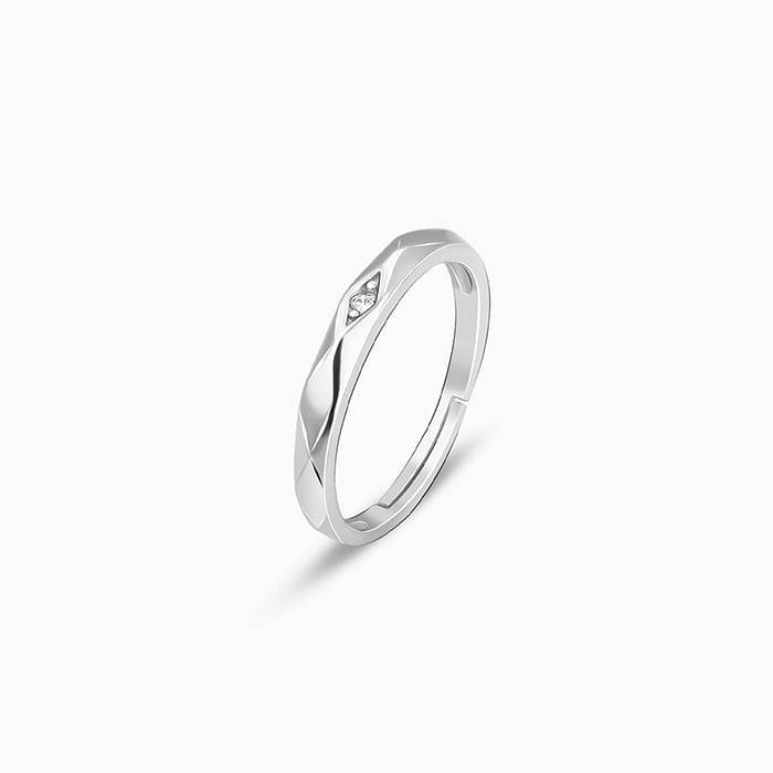 Giva 925 Sterling Rhomb Ring,Adjustable| Gifts For Women And Girls | With Certificate Of A : R01709