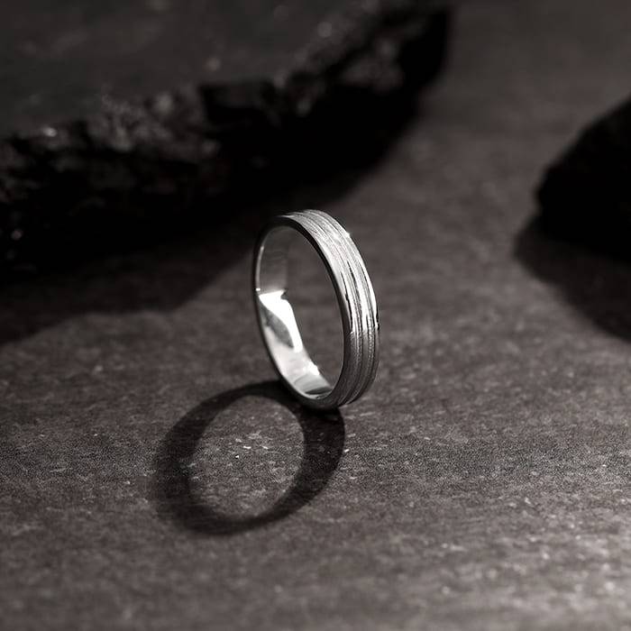 Giva 925 Sterling Silver Wisdom Ring For Him,Fixed Size,Indian - 21 | Gifts For Men And Bo : R01741