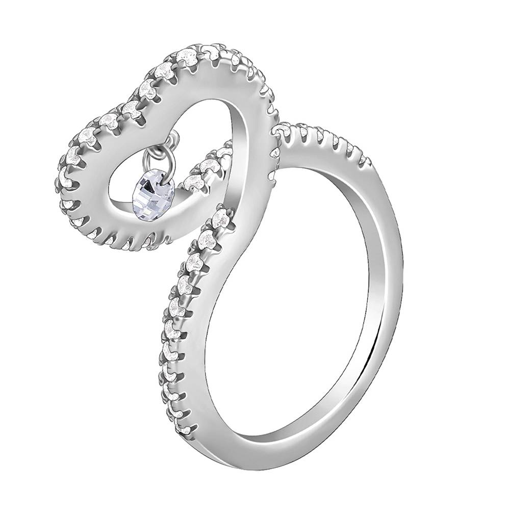 Giva 925 Silver In Love Ring,Fixed Size : R01757