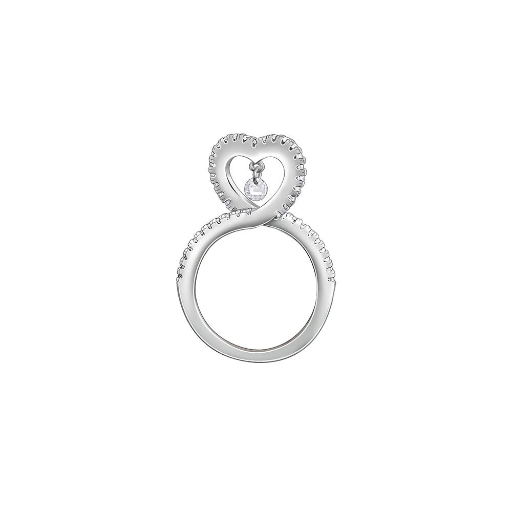 Giva 925 Silver In Love Ring,Fixed Size : R01757