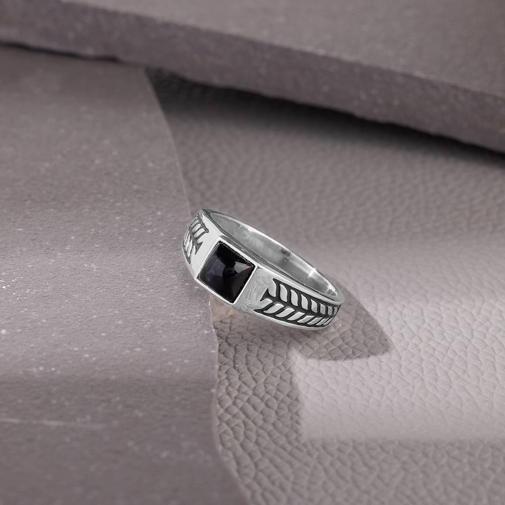 Giva 925 Silver Be Bold Ring For Him,Fixed Size, Indian - 22| Gifts For Men And Boys : R01762