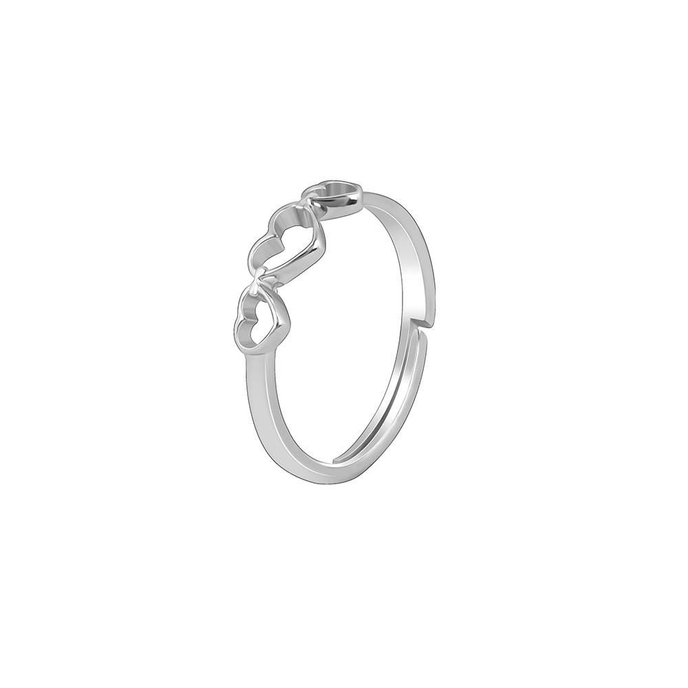 Giva 925 Silver Gleaming Love Ring : R01776