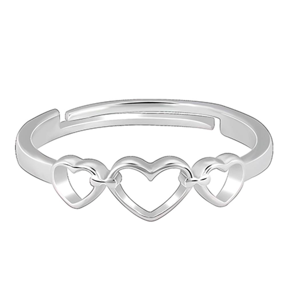 Giva 925 Silver Gleaming Love Ring : R01776