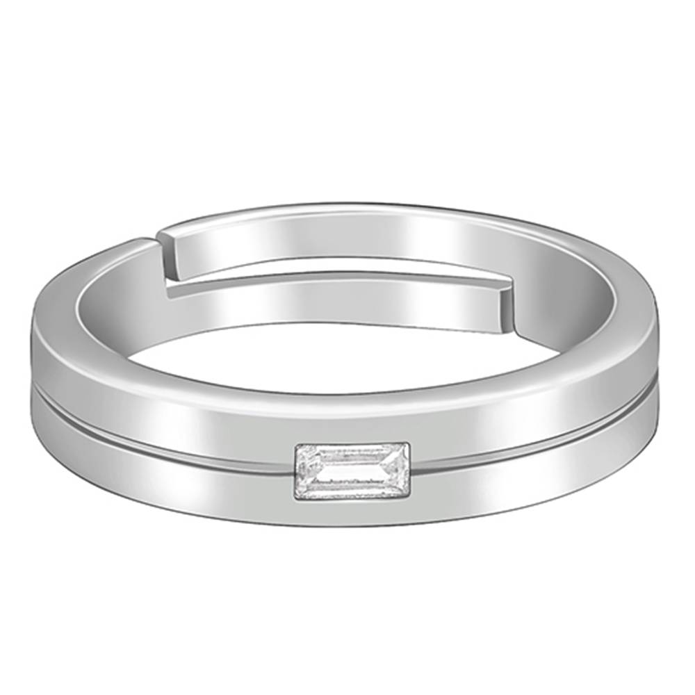 Giva 925 Silver Magnificiant Ring For Him,Adjustable| Gifts For Men And Boys : R01787