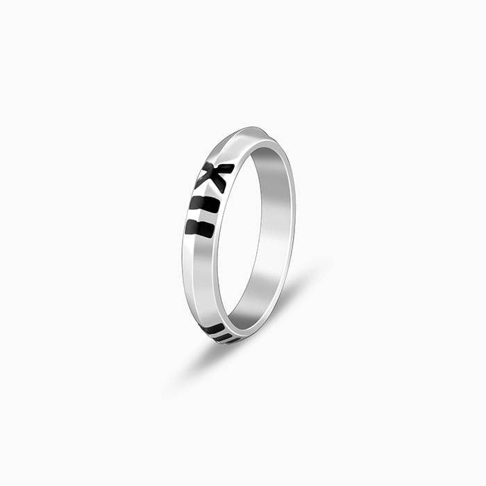 Giva 925 Silver Roman Bands,Fixed Size,Indian - 20| Gifts For Men And Boys | With Certific : R01797