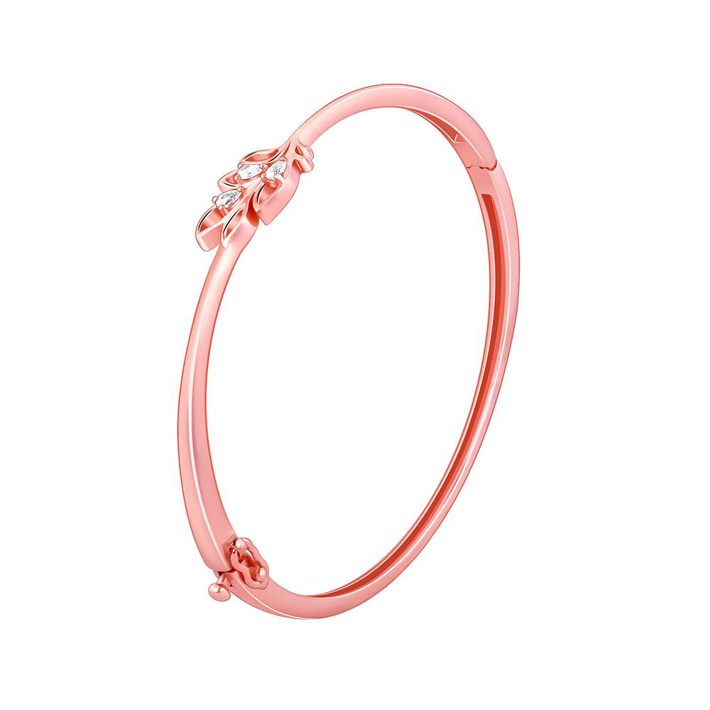 Giva 925 Silver Rose Gold Mor Pankh Set : R01811PD02505BR01060